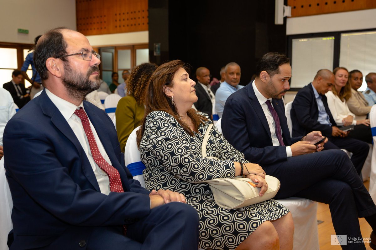 EUinCV's tweet photo. #EUTAIEX bring together in Praia experts from Estonia and Portugal, EU Institutions and Agencies, officials and private sector representatives from Cabo Verde. 
We are paving the way for further cybersecurity and digital cooperation between the EU and Cabo Verde.
#GlobalGateway https://t.co/qFlJb0j77L