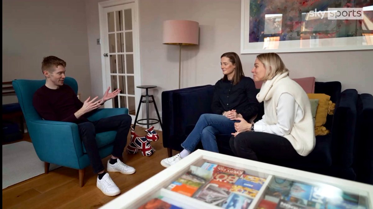 🇬🇧🏳️‍🌈 History-makers @katewalsh11 and @h_richardson8 chat to @TomBosworth as @SkySports marks the start of @LGBTHM 🙌 🥇 A first-class interview covering their hockey story, baby Pfeiffer, making sport inclusive and much more! 🏑 #LGBTplusHM Watch here 👉 skysports.com/more-sports/ho…