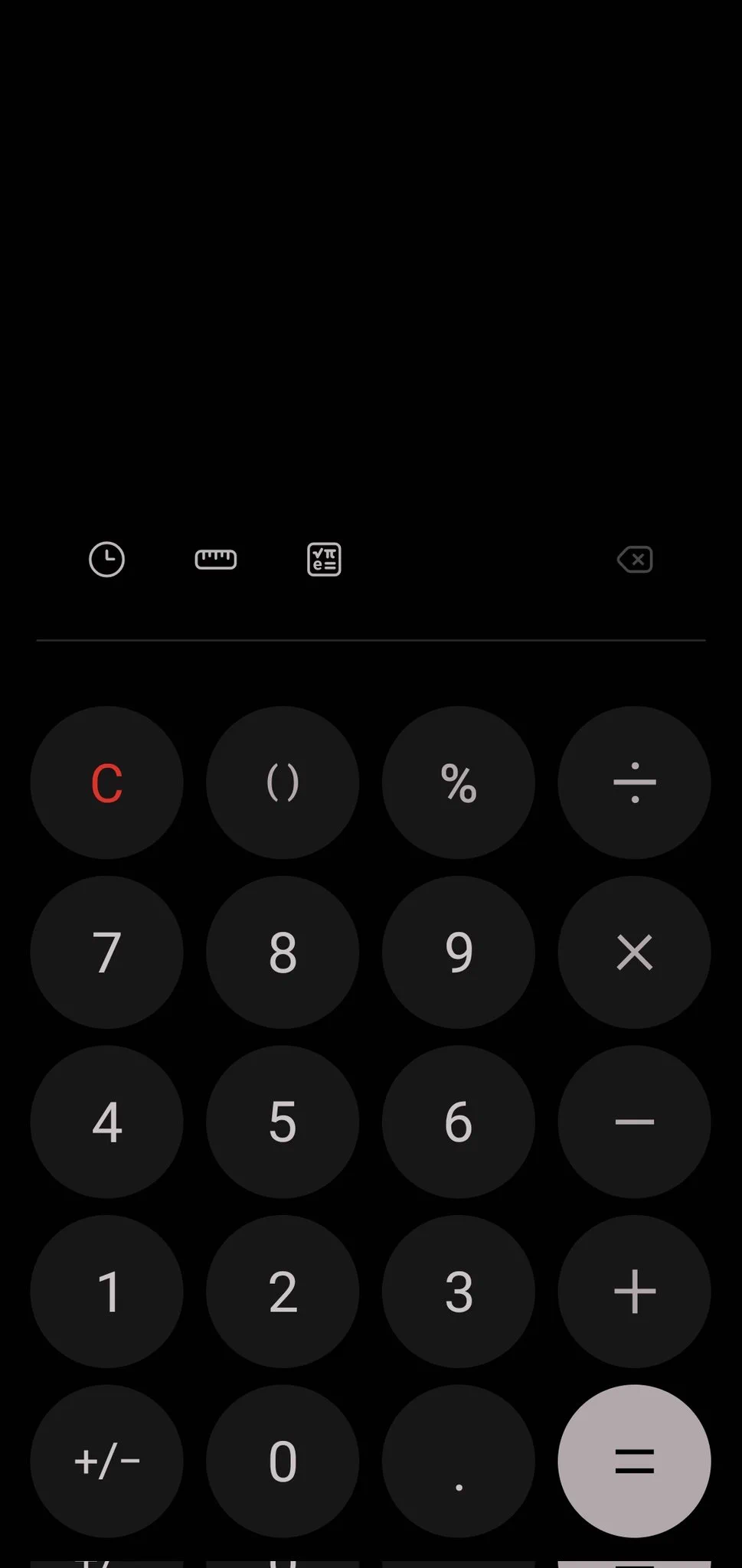 Galaxyでは①ができなかったが  