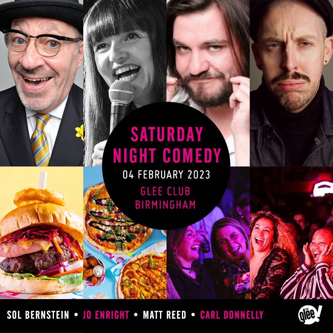 📅 Friday &amp; Saturday Night Comedy, featuring <a href="/reed_mat/">mat reed</a>, <a href="/CarlDonnelly/">Carl Donnelly</a>, <a href="/lord_rajj/">Raj Poojara | Comedian</a> (Fri), <a href="/robinjaymorgan/">Robin Morgan</a> (Fri), Casey Li Brander (Fri), <a href="/solbernstein/">Sol Bernstein</a> (Sat) &amp; <a href="/jo_enright/">Jo Enright</a> (Sat)

Superb stand-ups that'll keep you laughing until Monday

Tickets 🎟 bit.ly/BhamWeekendCom