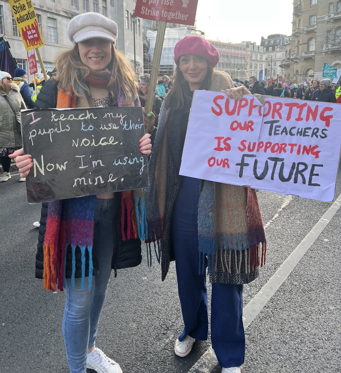 I teach my pupils to use their voice. Now I’m using mine. #saveourschools