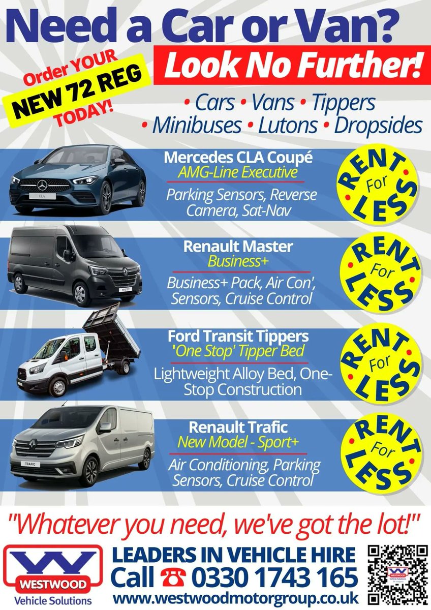 AssignmentWork7's tweet photo. Rent a mini van today!

Cheap prices!!! https://t.co/wPBjpmQRUr
