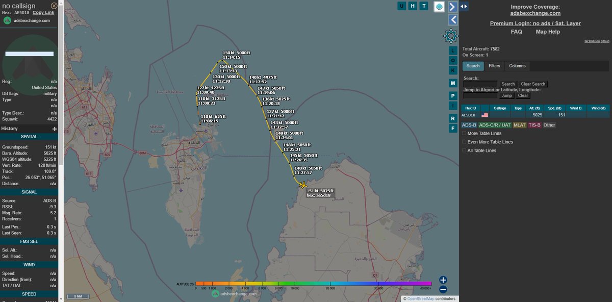 no_itsmyturn's tweet photo. #USN 🇺🇸 #AMCM bird, MH-53E Sea Dragon (AE5D18 | 162508) [MH-12] from #Bahrain 🇧🇭 presumably up for AMCM mission near #Qatar|i 🇶🇦 coasts and Persian Gulf. https://t.co/iI4wC4P6Fh