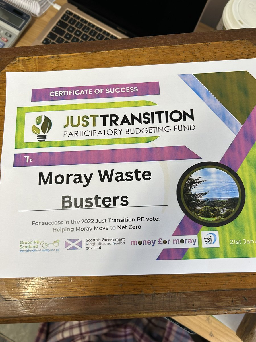 moraywastebust1's tweet photo. New van day! Many thanks to all our supporters for voting for us to get funding! Thanks to @tsiMORAY for the Just Transition PB fund! #newvan #moneyformoray https://t.co/aB2LiTEA8g