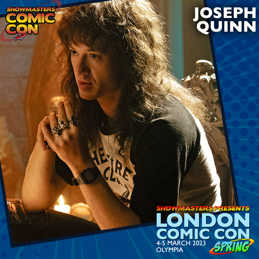 Showmasters's tweet photo. 🚨 #LCCSpring Ticket Update...

We've just added the last few Joseph Quinn diamond passes and photoshoot tickets. Once these have sold out, no more will be added.

Book yours now - https://t.co/vXANtGqko8 https://t.co/AXExKeZHkb