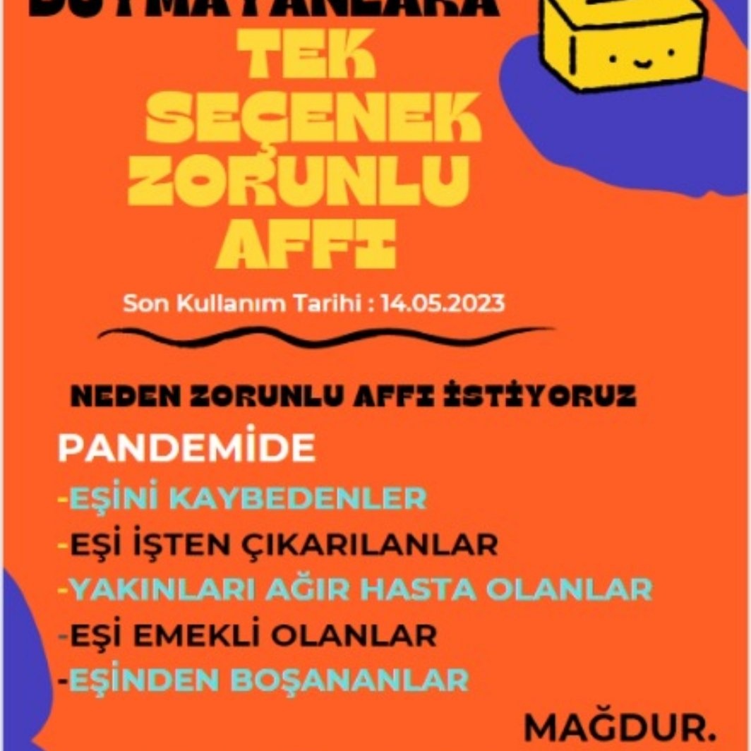 #MebZorunluAffıDuy