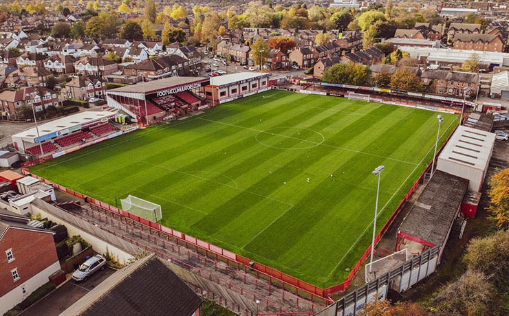 Altrincham are playing Wrexham this Saturday 4th Feb! <a href="/TheGoodCatch/">The Good Catch</a> will open at 4pm to give all fans time to pick up your Award Winning #fishandchips before kick off at 5:20pm. <a href="/Wrexham_AFC/">Wrexham AFC</a> vs <a href="/altrinchamfc/">Altrincham FC</a> <a href="/RyanReynolds/">Ryan Reynolds</a> <a href="/AltrinchamFans/">Altrincham FC Chat</a> <a href="/WrexhamFCFans/">Wr3xham AFC Fans</a>