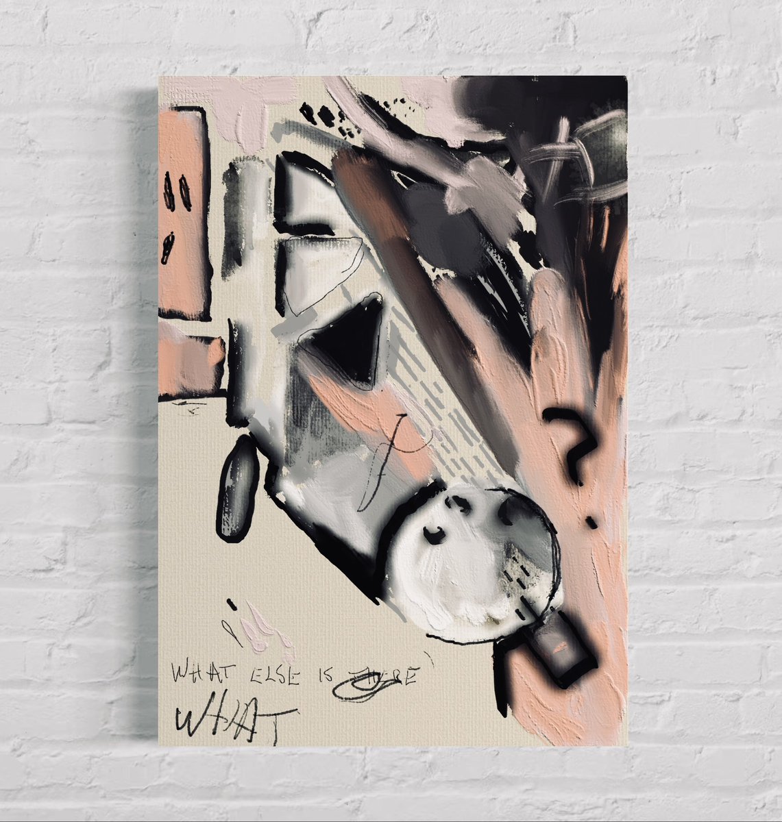 Some new artwork &amp; excited to share details of my next exhibition soon 🤍