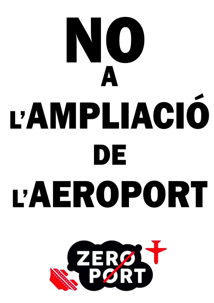zeroportbcn's tweet photo. No entenem quina negociació ha fet @Esquerra_ERC si ha acceptat tot el que exigia @socialistes_cat: 
SÍ a l'ampliació de l'aeroportBCN, 
SÍ al Hard Rock @AturemHardRock i 
SÍ a l’ampliació del 4t cinturó  @Campanya_ccqc
Obrim fil, ens sobren arguments
#ProuDerivaAntiecològica https://t.co/RK8y96iyqB