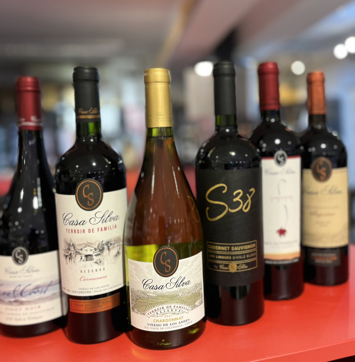 February is all about our Casa Silva Wines <a href="/Casa_Silva/">Viña Casa Silva</a> Award winning and diverse. Something for everyone here. 🍷🍷🍷