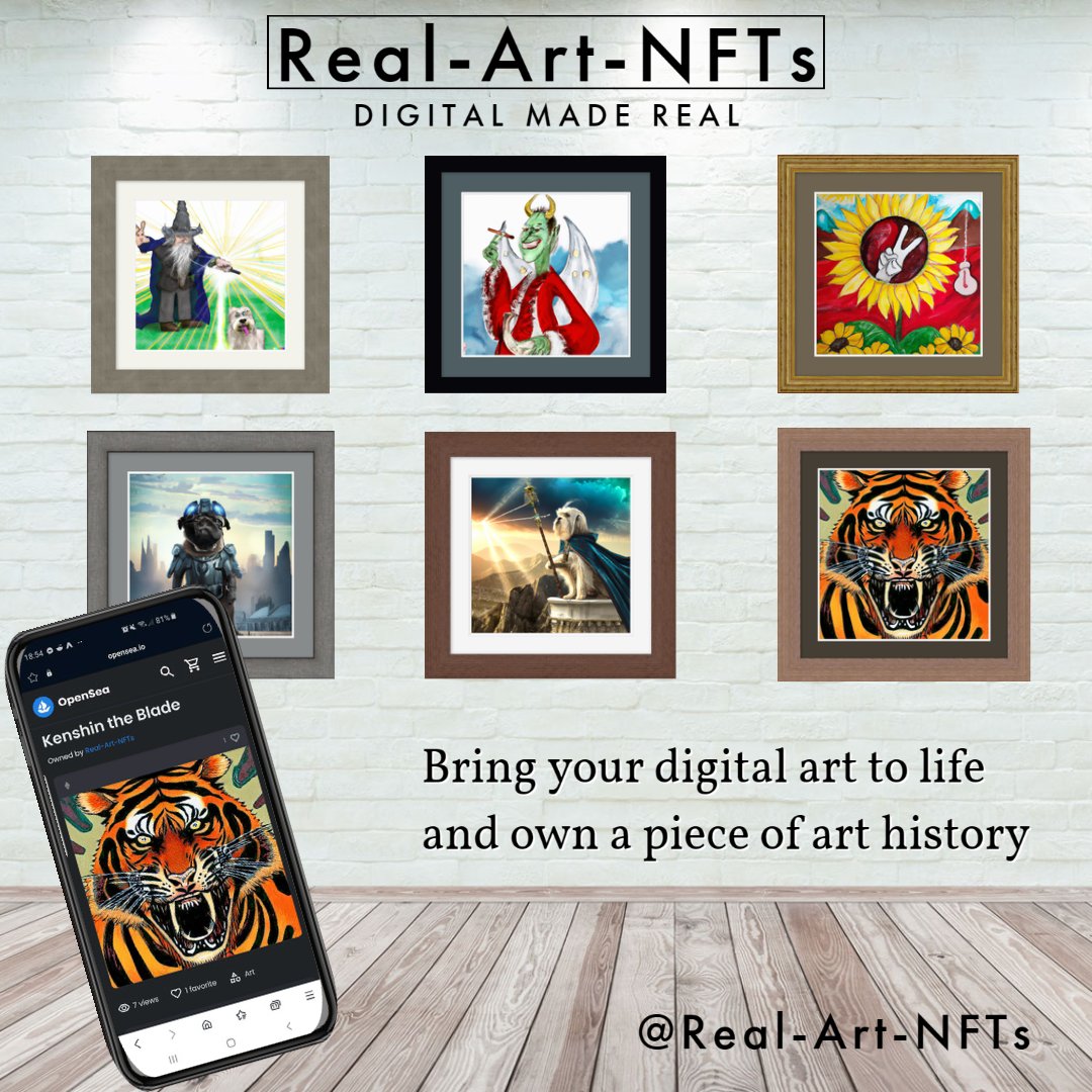 Standardstan22's tweet image. Discover the beauty of digital art with #DigitalMadeReal! 
Join our community of art lovers and collectors and be part of a new era in the art world 🎨

💻 Get exclusive access to limited edition NFTs, merchandise, and events! #NFTs #ArtCommunity #CryptoArt