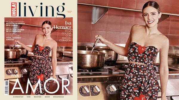 En ¡HOLA! Living febrero: <a href="/IsaHernaez/">Isabel Hernáez</a>, en la cocina con mucho corazón 👩‍🍳❤  bit.ly/3XZ4k4n