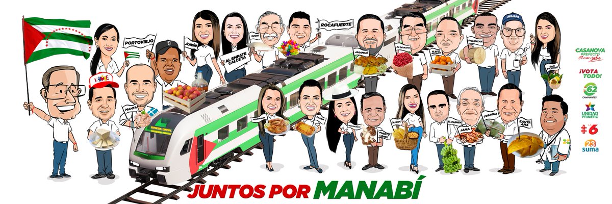 ManabiUnidad's tweet photo. Estamos juntos en esta cruzada cívica para que Manabí sea la mejor provincia del país. Agustin Casanova así como fue uno de los mejores alcaldes del país, así será uno de los mejores prefectos del Ecuador.
#ElManSabe.
#CasanovaPrefecto2023. https://t.co/QKa8zc8KRR