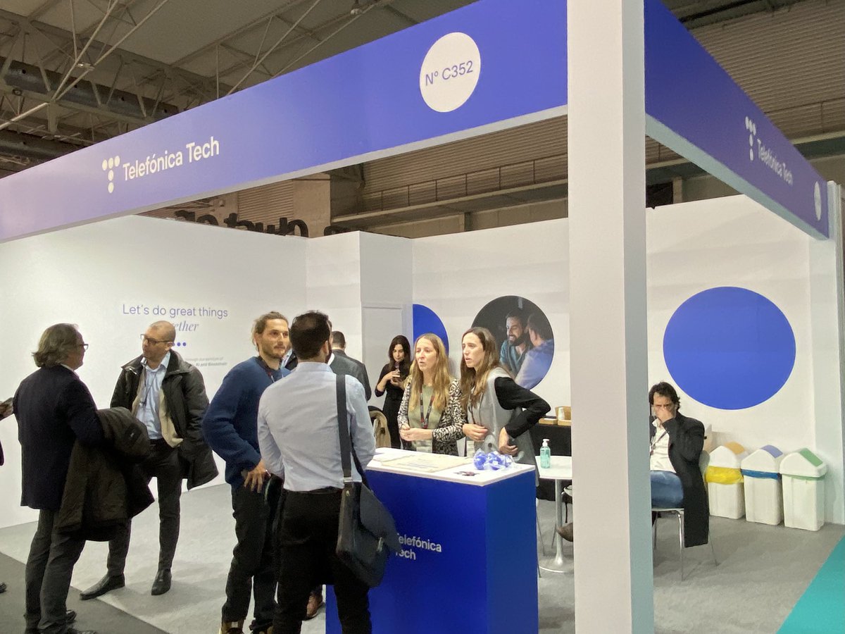 IOTSWC's tweet image. @TefTech_EN welcomes you to their booth to talk about #CyberSecurity, #CloudIoT, #BigData, #AI &amp;amp; #Blockchain! 
📞 Everything you need for a digital transformation!

#IOTSWC23