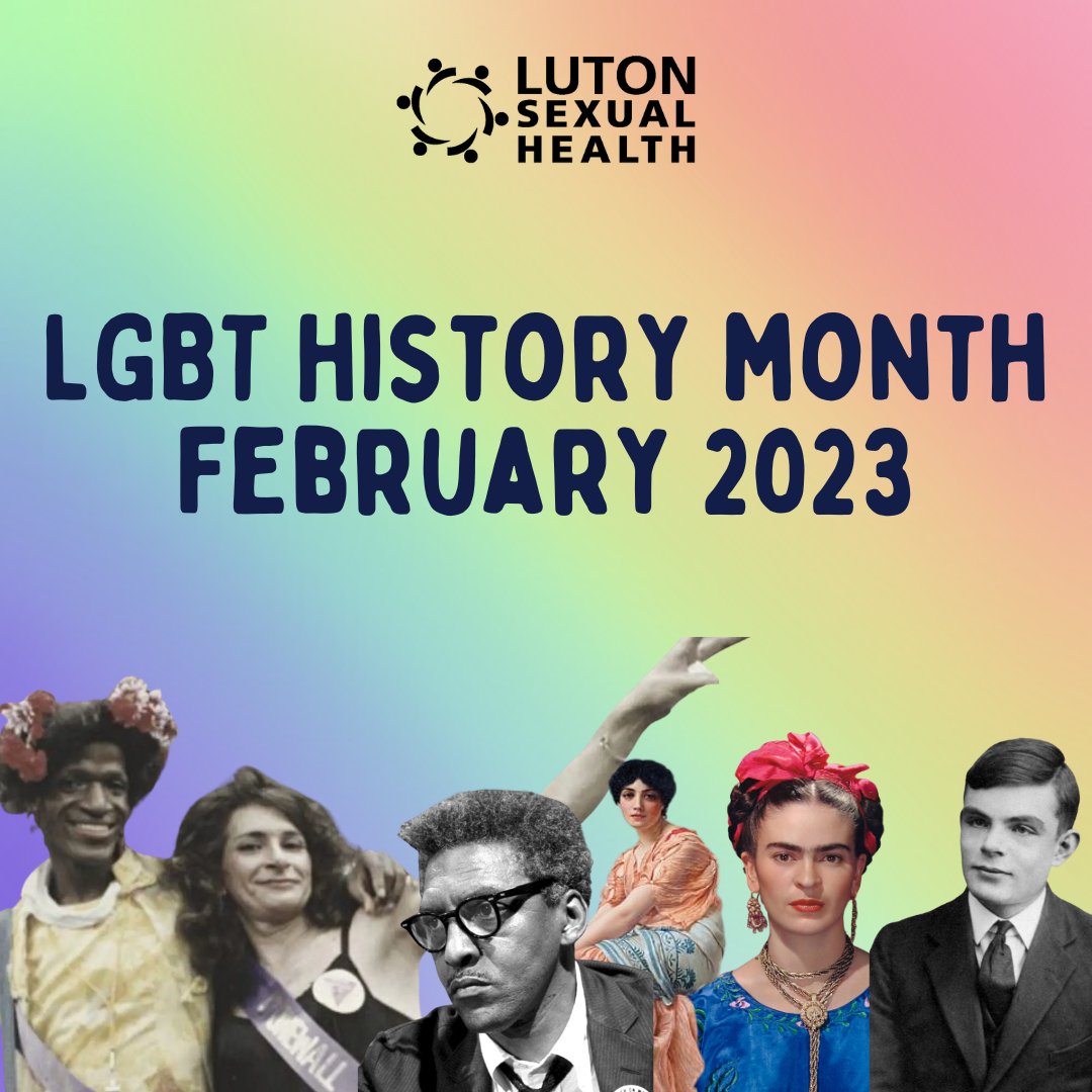 It's LGBT History Month! 

Check out our Instagram for more details about what makes February so important.

#LGBTHistoryMonth #LGBTHistory #MarshaPJohnson #SylviaRivera #BayardRustin #Sappho #FridaKahlo #AlanTuring #Pride #LGBTQ