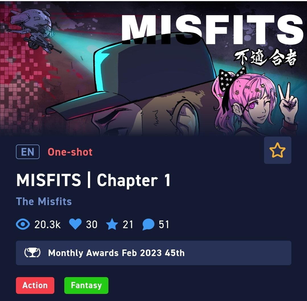 🚨20,300 Views🚨

Wowwww! You guys absolutely smashed the views! What an achievement for the Misfits community 👏 

This is proof that we have an incredible story!  Very proud of what we have all achieved together SO FAR... It's only the beginning 🚀
#NFT #NFTCommunity #AnimeNFT