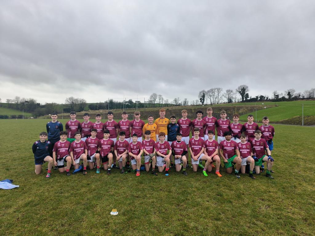 Well done to the U15.5 boys who beat Coliste Dun An Rí today in round 1 of the Arthur's cup.