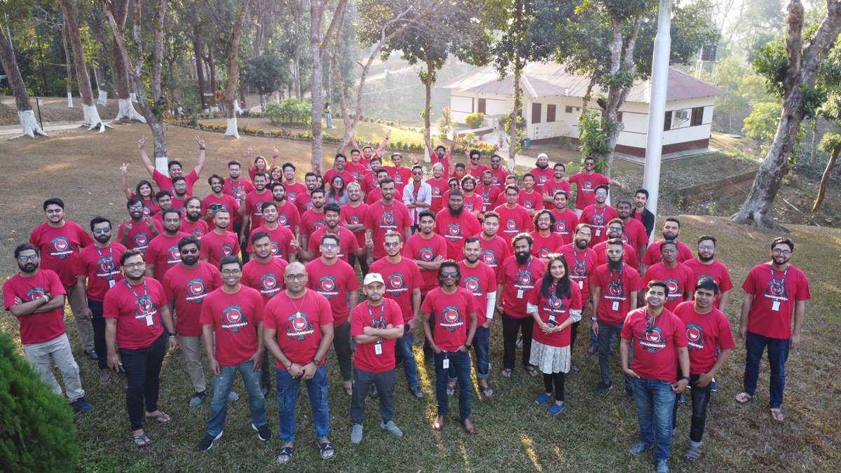 sakibmd42's tweet photo. AGM 2022 of @authlab | @WPManageNinja  🥳

The entire team of us ❤️

#authlab #wpmanageninja #agm2022 #lifeatauthlab https://t.co/HZ7Y9iYfqz