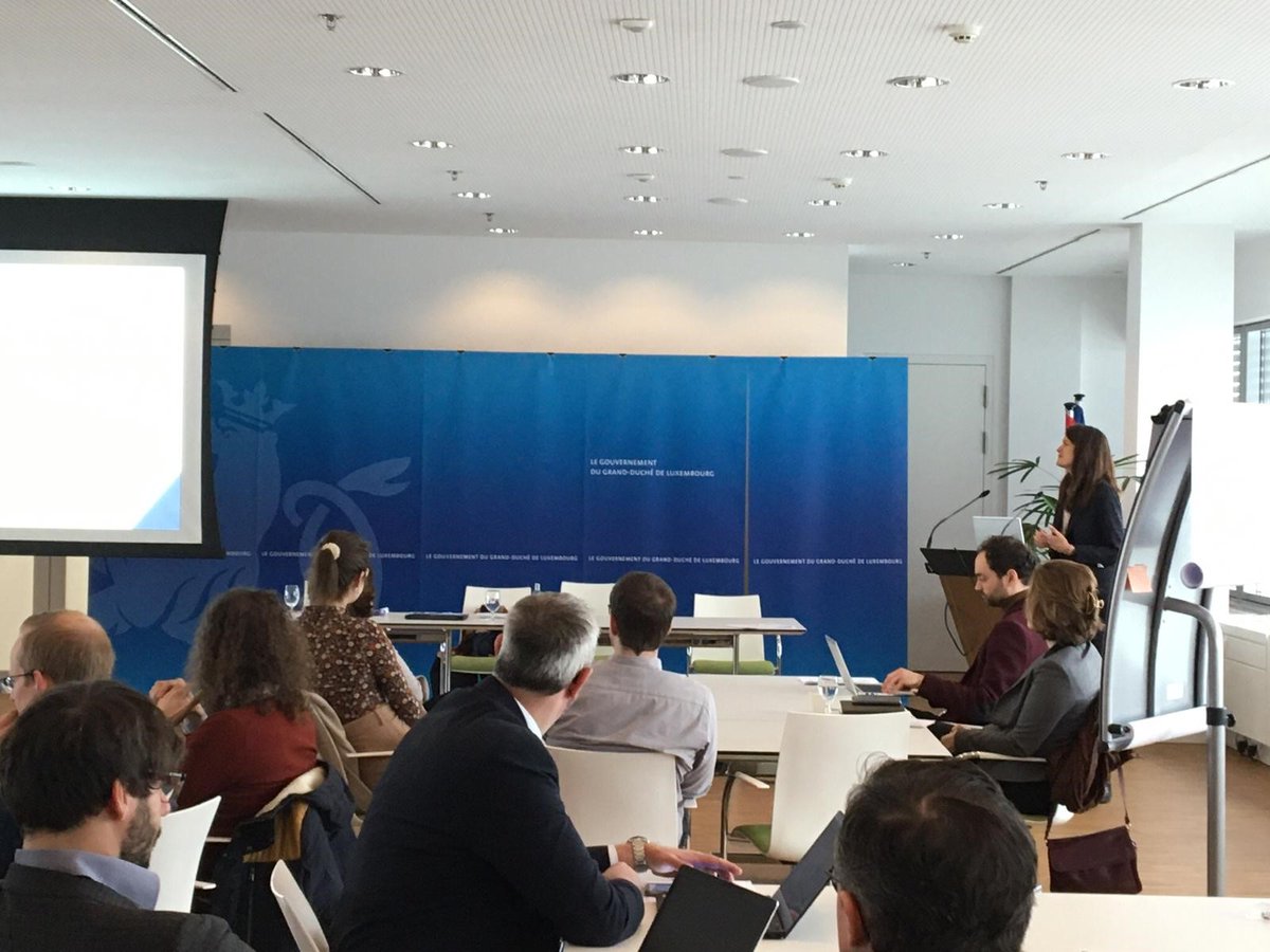 Very proud of presenting the two-year research result: Luxembourg PCSD OECD Institutional Scan to representatives of CSOs and the Government. questions and indications on making policies more #Sustainable and achieve #SDG  will be included in every draft bill