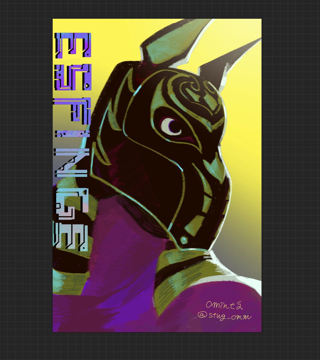 stwg_omm's tweet image. 👊Lucha Libre Al Dia👊
▶︎ESFINGE◀︎ @Esfinge_cmll @CMLL_OFICIAL 
#fanart #CMLL #Esfinge #LuchaLibre #ProcreateArt