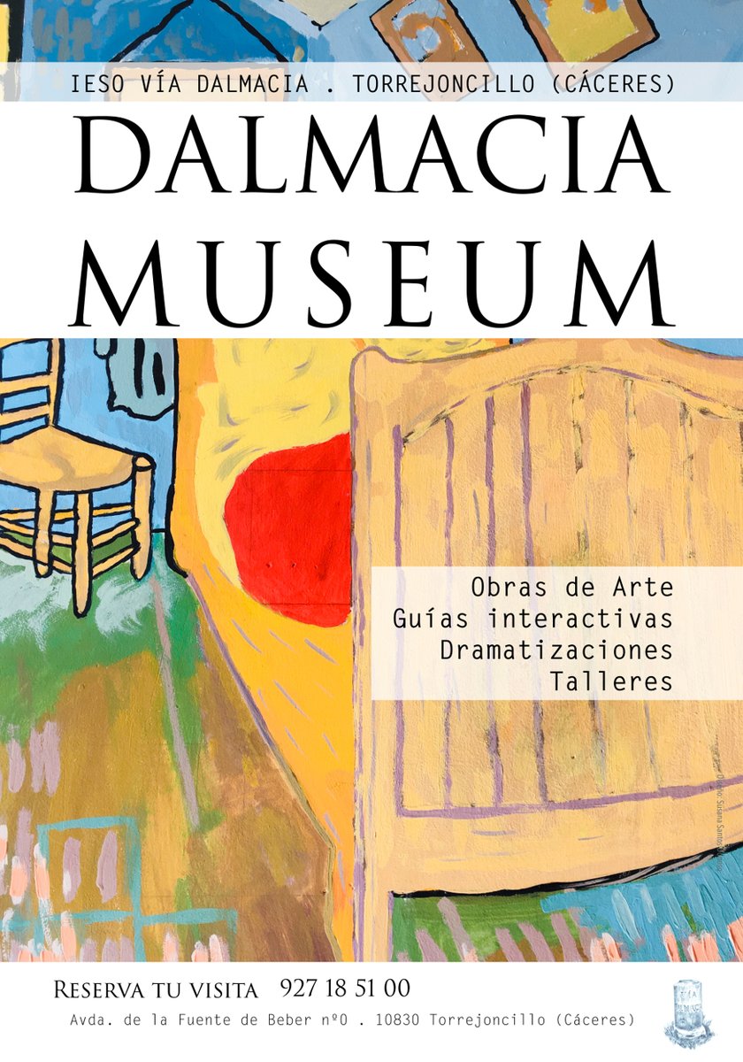 chepeat's tweet photo. DALMACIA MUSEUM

El museo del @IESOViaDalmacia de Torrejoncillo (Cáceres) abre sus puertas a los centros educativos. 

Te contamos la historia de este #ProyectoEducativo y si te gusta, lo puedes compartir...

Dentro 🧵
@carmeniglesiasb @CeDeC_intef @educaINTEF @Junta_Educacion https://t.co/bndYysjo1S