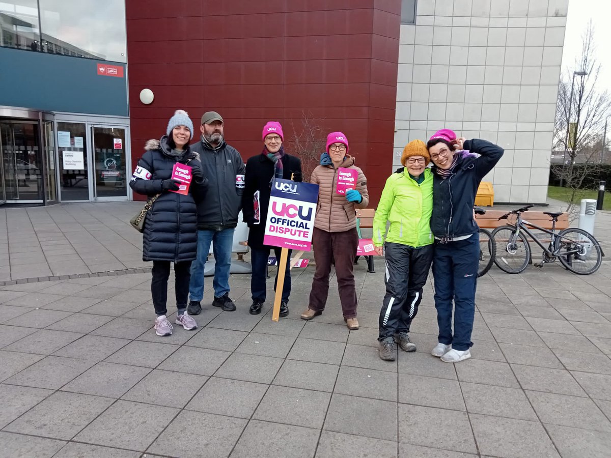 UCU Salford tweet media