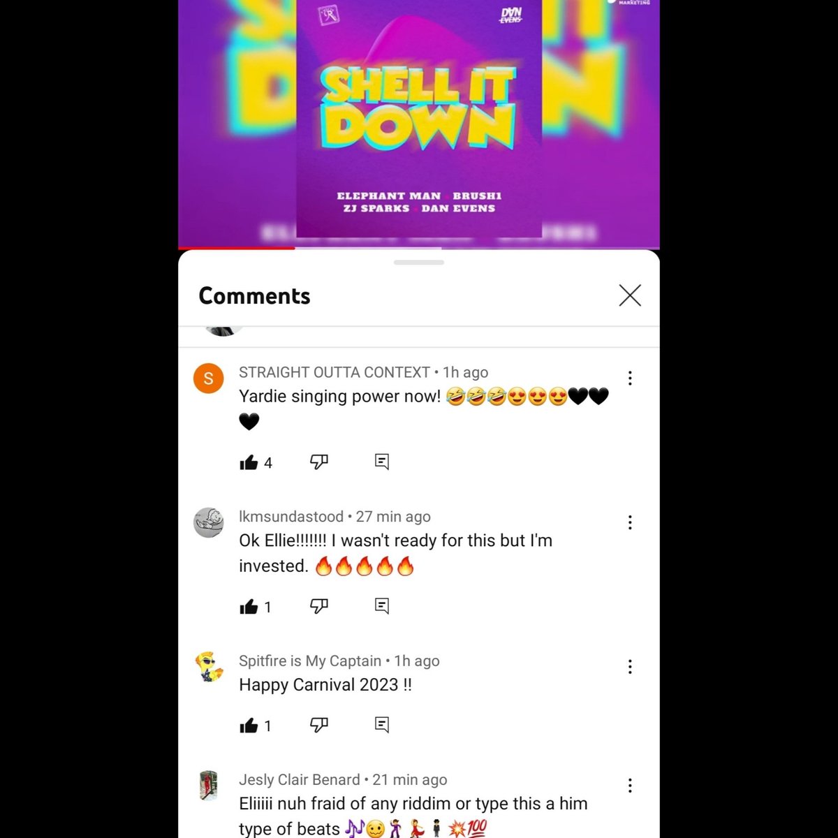 OUT NOW! #ShellItDown <a href="/ElephantManJa/">Elephant Man</a> <a href="/BRUSHTHEMARSHAL/">ROAD MARSHAL 👷🏾‍♂️</a> 

Prod by #ZjSparks #Danevens #powerSoca 🇯🇲 🔴🟢⚫️

Mixed and mastered by <a href="/djriddimmaster/">The Riddim Master</a> 🇦🇬 #jamaica #antigua #martinique

smmlinkup.com/shellitdown
