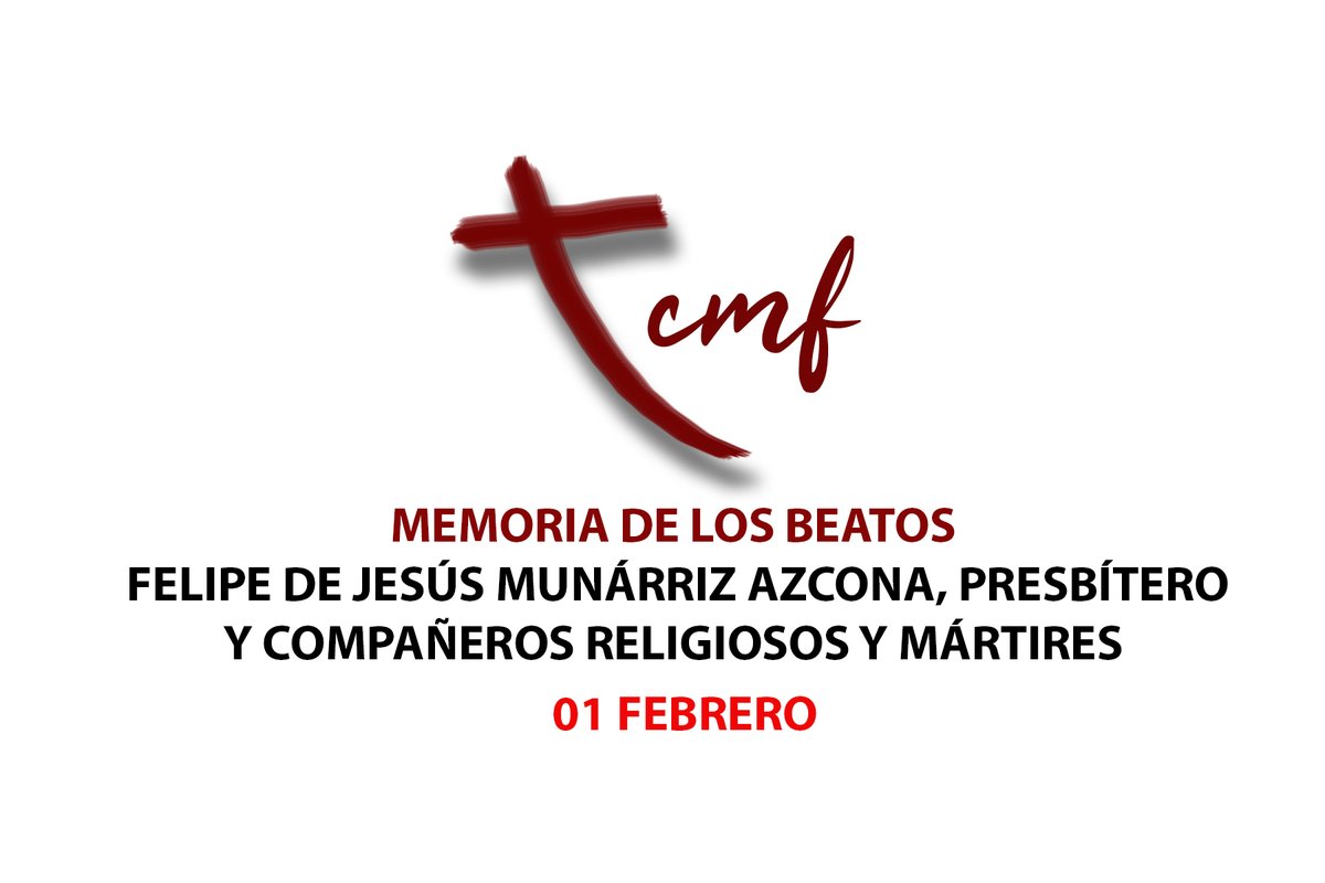 Hoy, con toda la Iglesia, hacemos memoria de los 184 beatos mártires de nuestra Congregación

Hoy pedimos que, por su ejemplo e intercesión,
sigamos confesando la fe, de palabra y de obra

"Ni muerte, ni vida, ni criatura alguna podrá apartarnos del amor de Cristo" Rom 8, 38-39