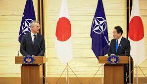 Singh91Paramjit's tweet photo. #Japan &amp; #NATO #pledge ‘firm’ response to #China, #Russia threats

Japan and NATO must "remain united and firm" in the face of security threats posed by China, North Korea and Russia’s war in Ukraine, Jens Stoltenberg said Tuesday in Tokyo. https://t.co/OG68lp4SNz
