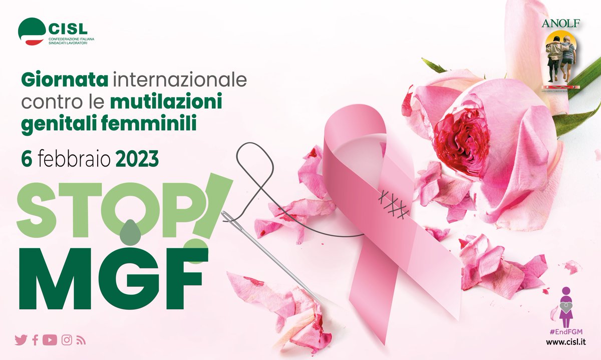 AnolfNazionale's tweet photo. #MGF2023 Giornata Internazionale contro mutilazioni genitali femminili @mariailenarocha "ANOLF da sempre impegnata insieme alla @CislNazionale nell'azione di denuncia di questa pratica disumana e nella sensibilizzazione società civile"

Leggi qui sotto ⬇️
https://t.co/yyUhOzTMjK https://t.co/gdIDVARxM1