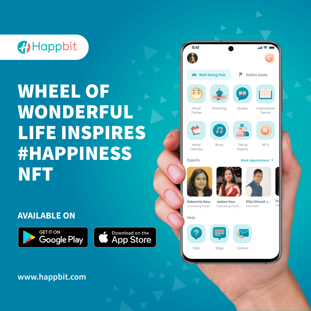 HappbitApp's tweet photo. Wheel of wonderful life inspires #Happiness #NFT

We have launched a revamped Happbit app with #web3 capabilities.

Download Now: https://t.co/2yUWf8knMg https://t.co/bpJHtqCEnA