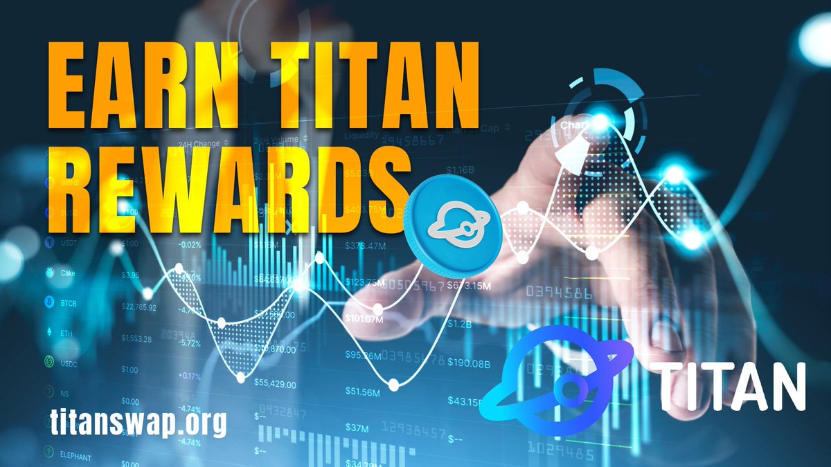 Liquidity in #TitanSwap✍🏻

💥Provide trading liquidity to the entire market, maximize capital utilization with #TITAN Adaptive Bonding Curve, and earn $TITAN rewards in addition to trading fees.

💥It significantly lowers the barriers to entry for market makers.

#Defi