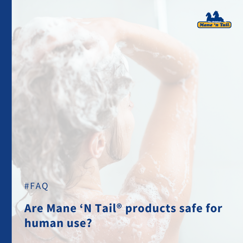 ManeNTail_EU's tweet photo. Yes! ✅
The Original Mane ‘n Tail Shampoo, The Original Mane ‘n Tail Conditioner and Mane ‘n Tail Hoofmaker Hand & Nail Therapy can be used safely on humans as well as animals. 💛
#DiscoverTheSecret #ManeNTailEquine #ManeNTail #ManeNTailShop #ManenTailEurope https://t.co/R42fdHjwH3