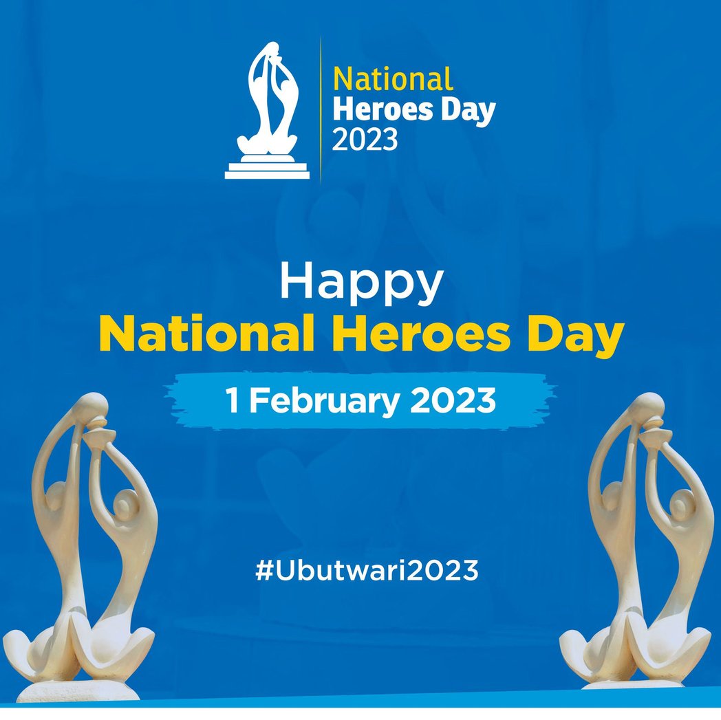 Today, Rwanda pays tribute to the heroes whose selflessness and dedication continue to inspire us to uphold the peace and freedom of our country. Happy Heroes Day!