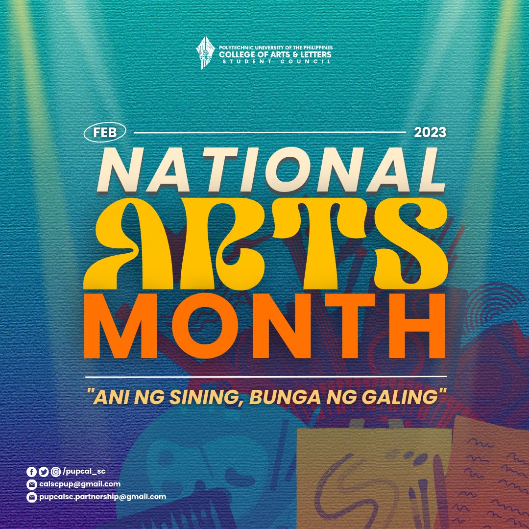thepupcalsc's tweet photo. โThe one thing that you have that nobody else has is you. Your voice, your mind, your story, your vision. So write and draw and build and play and dance and live only as you can.โ โ Neil Gaiman
#BuwanNgSining
#ArtMonth2023
#PUPCALSC https://t.co/oFMCq0Z2Xb