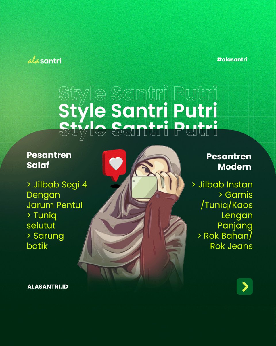 Style Santri Putri