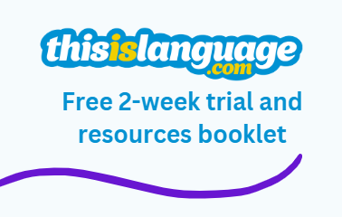 NEW!  Special offer from our partners @thisislanguage for NE schools, language schools, tutors: Free 2-week trial of their online language platform, plus a special booklet of language resources. Find out more and sign up: expressyourselfne.com/thisislanguage/