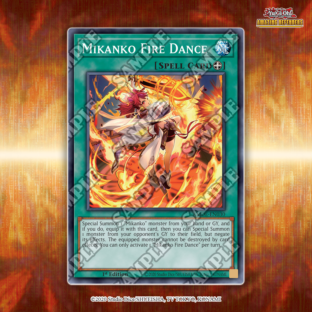 yugioh monsters that draw cards Yugioh! Amazing Defenders Ha-Re the Sword Mikanko Collector's Rare AMD –  PayMore Point Loma main image 1