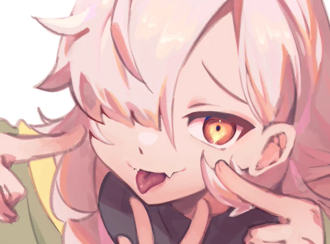 #絵師のペット紙魚ちゃん人生で厚塗りに納得したことがないので、2月中は今までより納得できる厚塗りを練習しようと思います 