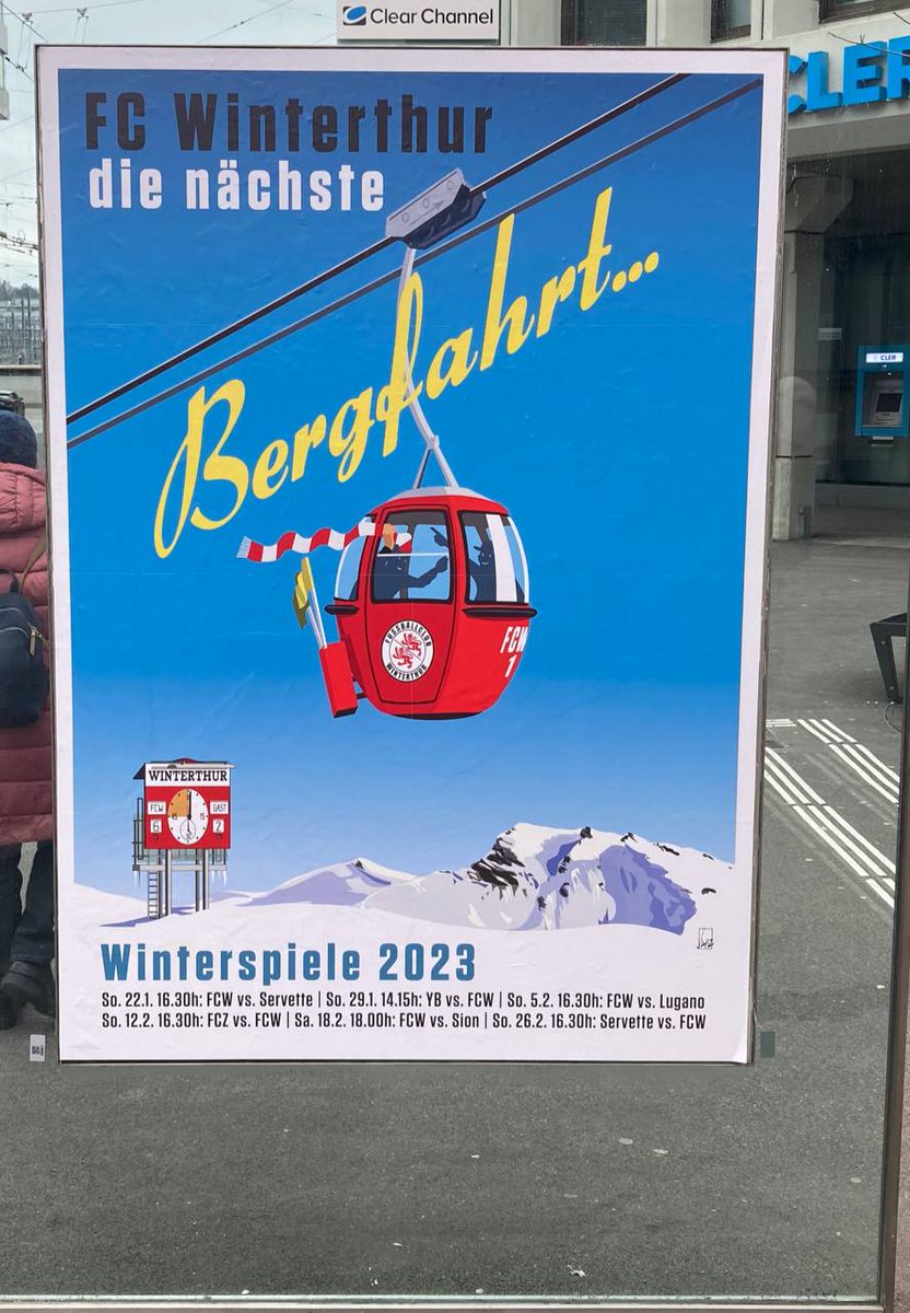 stammtrainer's tweet photo. Die erste Fahrt viel aus und die zweiten wurde jäh gebremst. Startet die Bergfahrt beim dritten Anlauf dann doch noch?
Egal, zumindest gibt es von uns 3 Punkte für das gelungene Plakat für die Rückrunde des #fcwinterthur
#cssl #footballSUI https://t.co/vG7wbcn8HD