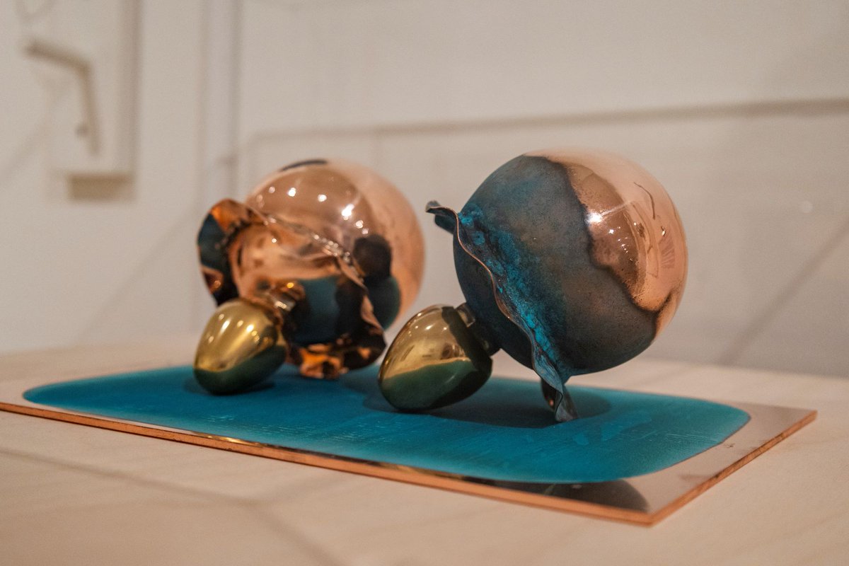 mac_birmingham's tweet photo. {Queer} + {Metals} is an exhibition by @tweetcraftspace exploring the multiplicity of queerness through metalwork. Featuring work by eight international and UK-based artists.
Open daily, MAC Community Gallery, free entry.
📷 Tegen Kimbley #QueerMetalsProject https://t.co/pk6aaN32l7
