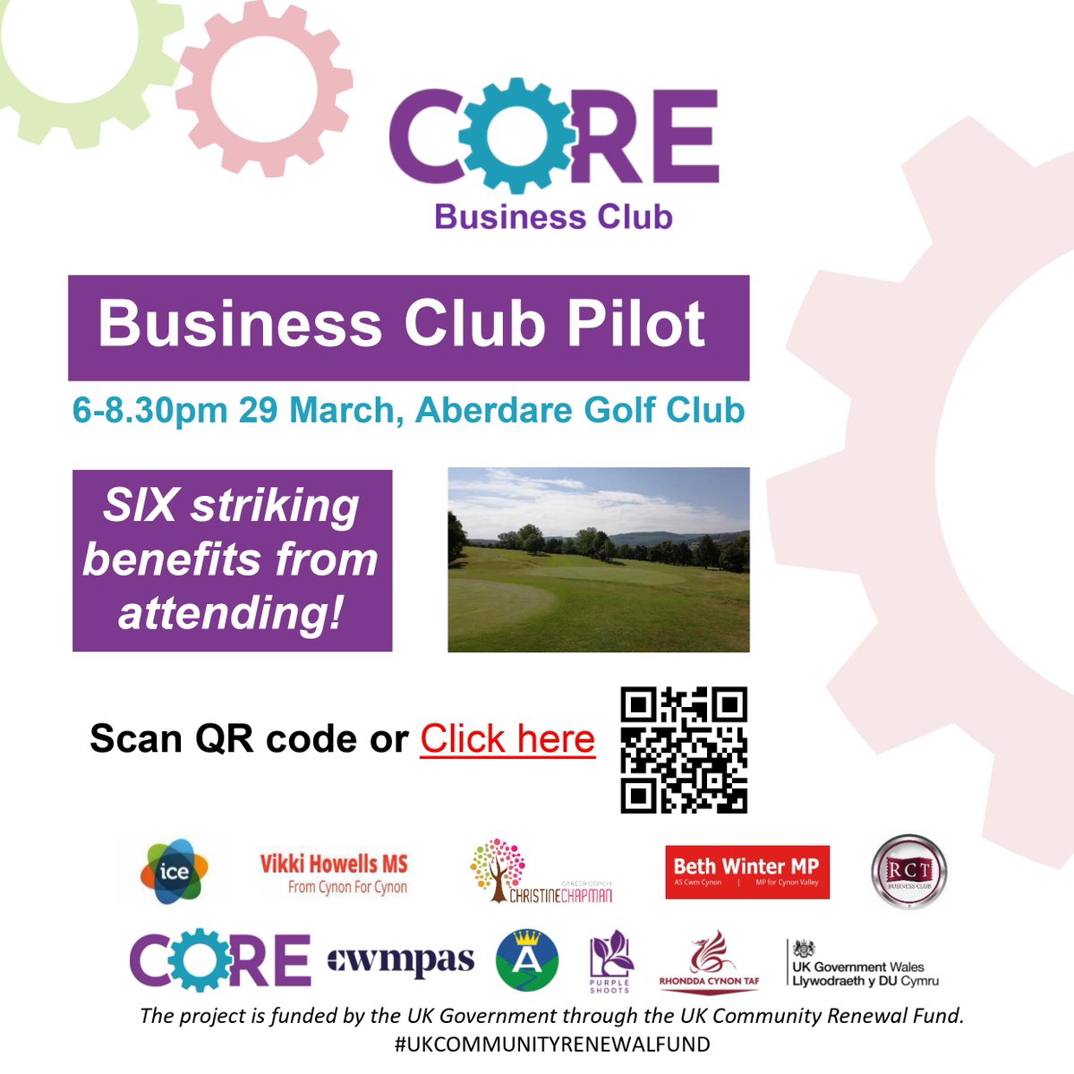 phil_burkhard's tweet photo. 📢Novel #southwales #networking event 29 Mar

😯Golf surprise, arts &amp; crafts, @Localgiving offer, @RCTCouncil biz grants

See👉 https://t.co/zYzm0F7G22

@PurpleShoots @Welsh_ICE @Cwmpas_Coop @BethWinterMP  @VikkiHowells @CoreBusinessSo1 @DrChrisCareer @rctbusinessclub @AberdareGC https://t.co/d9iD9UJREC