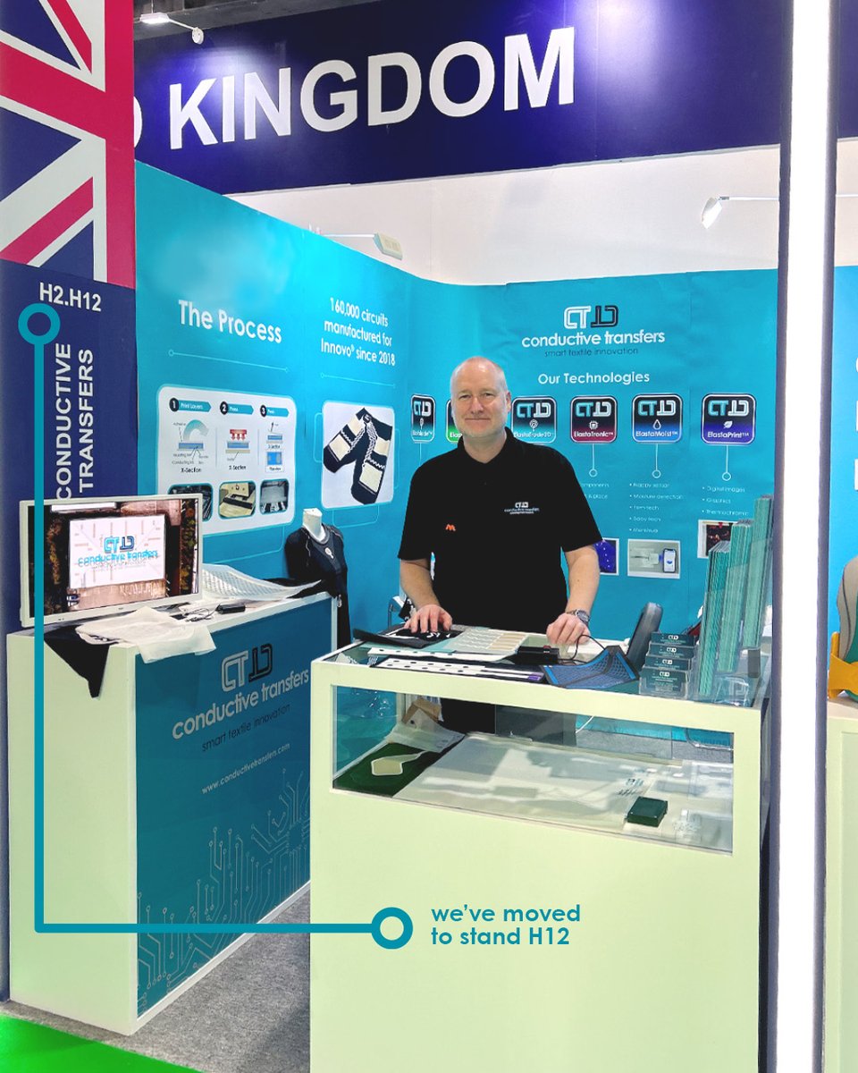 Our exhibition is going well at @Arab_Health 🩺 

We're now on stand 12 in hall 2.  If you haven't already, come and say hello👋🏼 to learn more about what we have to offer!

#arabhealth #arabhealth2023 #ah23 #conductivetransfers #smarttech #medtech #innovation