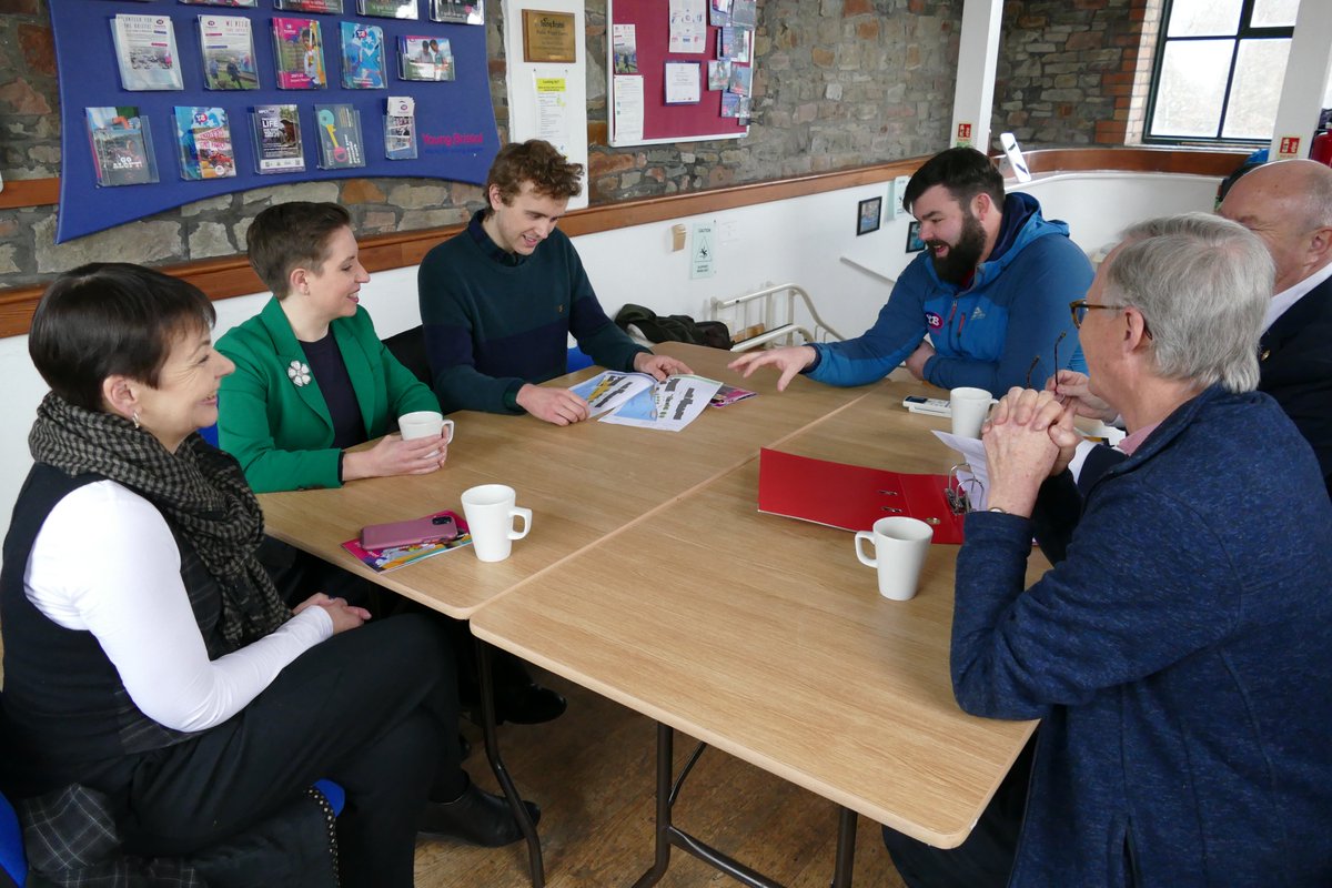 YB meet Bristol Green Party♻️ Last week, Young Bristol welcomed @PatDBMcAllister, @carladenyer and @CarolineLucas from @bristolgreenparty to Poole's Wharf Activity Centre. We discussed with them our ambitions and how we plan to expand our facilities for young people.🏘️