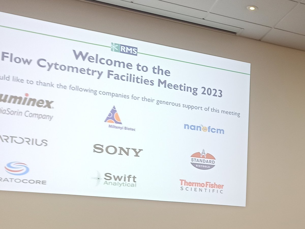 TheDonMasonFlow's tweet image. Very interesting talks about flow cytometry facilities challenges, successes, sustainability and new technologies. We would like to thank the organisers @RoyalMicroSoc and all the sponsors.
#flowcytometry #flowcytometryfacilities #cellsorting