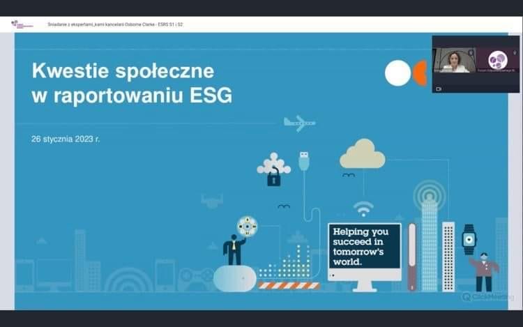 FOB_Poland's tweet photo. Co i jak należy wg #ESRS ujawnić w odniesieniu do pracownic i pracowników firmy (ESRS S1) oraz osób zatrudnionych w ramach łańcucha wartości (ESRS S2)?
O tym rozmawialiśmy dziś z firmami zrzeszonymi w #ProgramPartnerstwaFOB na spotkaniu z udziałem ekspertek @OsborneClarke 🟣 https://t.co/yd5axdEgJX