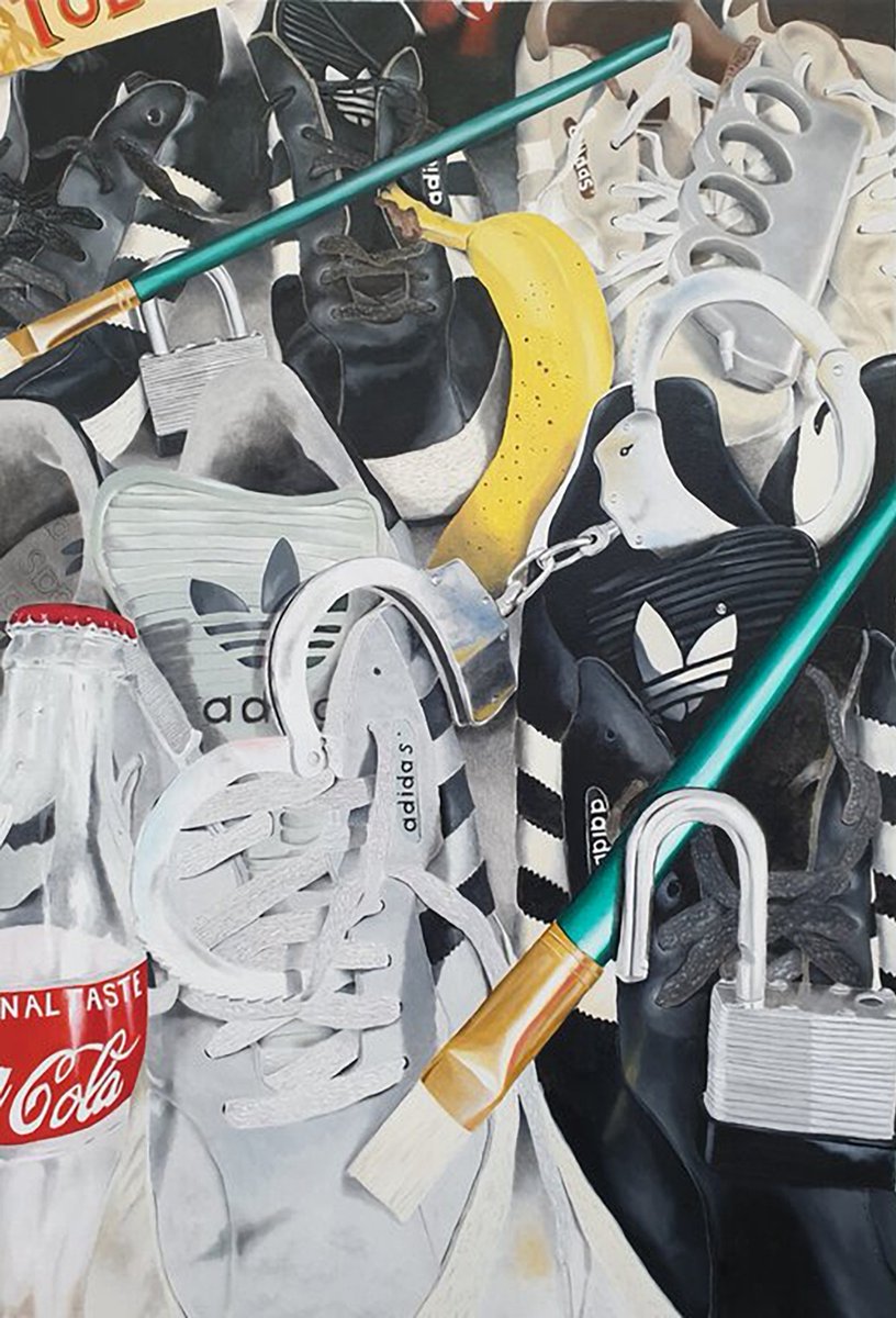 Artist @kevindevonportfineart is exhibiting in the @fluxreview virtual exhibition. 

A lot of the contemporary artefacts that I use in many of my paintings each object carrying its own meaning attached to it.

*****

200-page art and world exploration magazine and exhibitions.