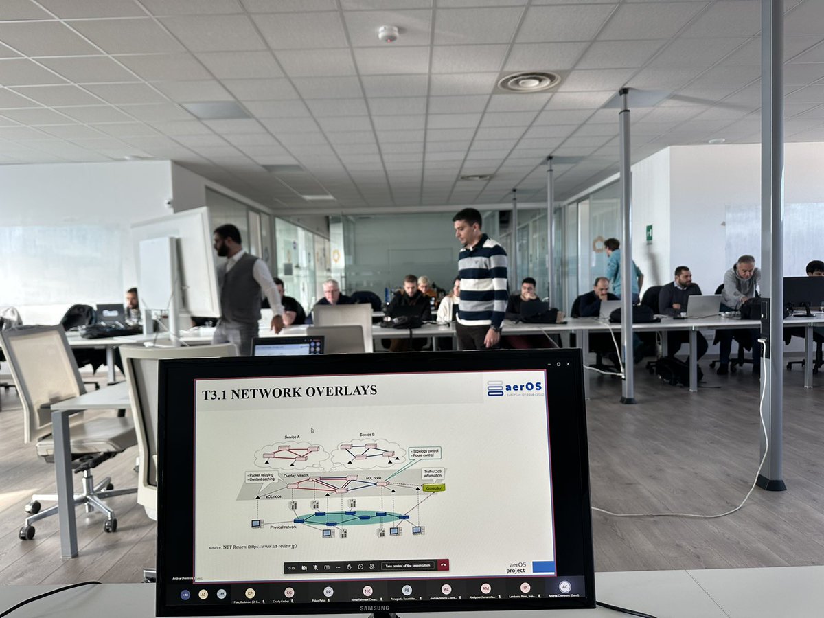 AerosProject's tweet image. aerOS 1st plenary meeting continues today with more #workpackage activities and #task discussions! Stay Tuned for more!
@NGIoT4eu @EU_CloudEdgeIoT