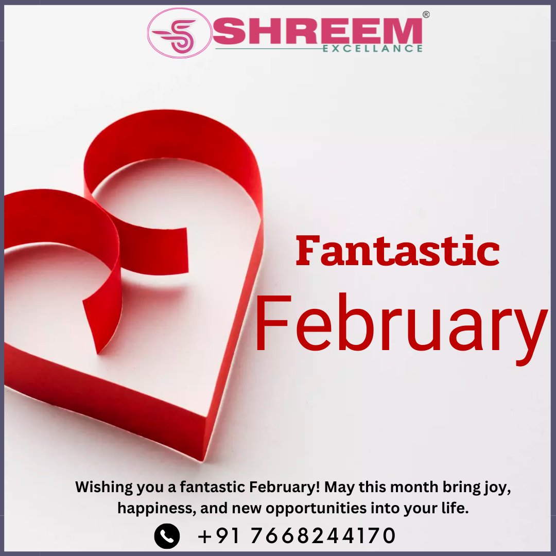 Wishing you a fantastic February! May this month bring joy, happiness, and new opportunities into your life.
.
.
.
🤙 wa.me/917668244170
#FearlessFebruary #FabulousFebruary #FantasticFebruary #instagram #follow #instagood #explorepage #viral #explore #packagingdesign