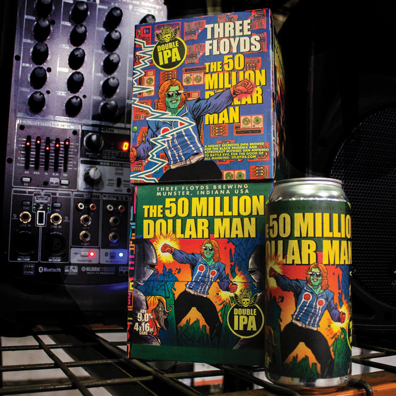 HunterdonBrew's tweet image. Tropical, fruity, and delicious with a cloud of haze. This refresher comes in big at 9% abv, but would Michael San Antonio have it any other way? Absolutely not.
@3floydsbrewing #3floydsbrewing #50millionman #dipa #craftbeer #beer #hunterdonbrew #hunterdon